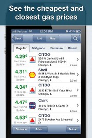 Save money on gas with GasBuddy app