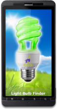 Lightbulb Finder app 