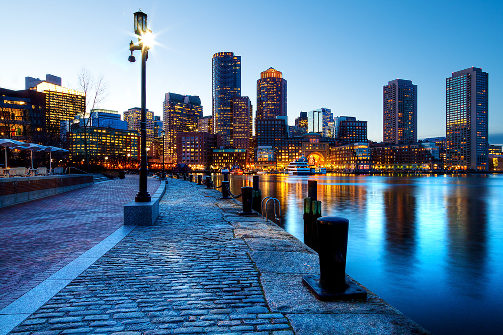 Boston tops the Alliance's list of most energy efficient vacation destinations.